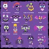 Joyfy 16 Packs Halloween Foam Craft Kit Pumpkin Decor Stickers, Halloween Party Favors School Games Gifts for Kids, Arts Activities Party Supplies - 4 of 4