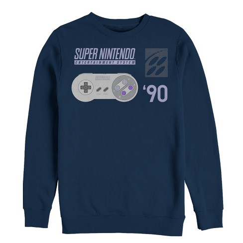 Men's Nintendo SNES Controller '90 Sweatshirt - image 1 of 3