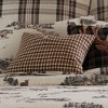 Lodge Toile Plaid Pillow - Levtex Home - 2 of 3