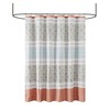 Lightweight Botanical Microfiber Curtain-Ultra-Soft & Quick-Dry - 3 of 4