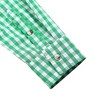 Clearlove Men's Plaid Button Down Shirt Long Sleeves Dress Shirt Wrinkle Free Casual Gingham Shirt - 4 of 4