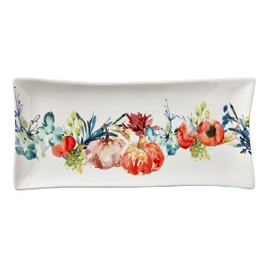 tagltd Autumn Botanical Long Platter - 1 of 2