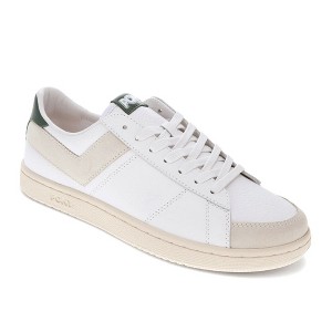 PONY Mens M-Pro Low Lux Genuine Leather and Suede Premium Lace Up Athletic Sneaker Shoe - 1 of 4