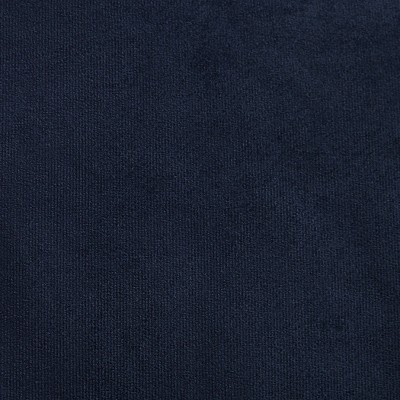 Navy Blue Velvet Thermal Blackout Curtain Panel