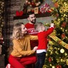 Pre-Lit Artificial Christmas Tree - 800 Warm White Lights, Fire-Resistant Flocked Branches w/Foldable Base for Home/Office - 3 of 4