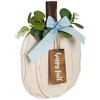 Northlight Happy Fall Wooden Pumpkin Fall Harvest Wall Decoration - 9" - 3 of 4