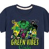 Boys' - Marvel - St. Patrick's Day Green Vibes Only Short Sleeve Graphic T-Shirt - 2 of 4