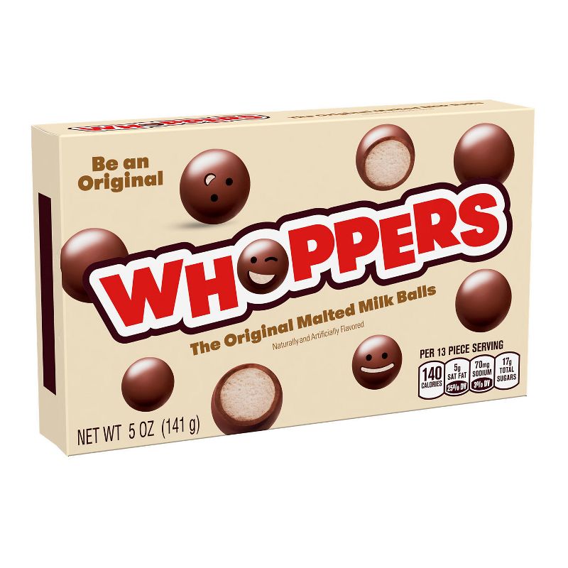 Whoppers Malted Milk Balls Candy - 5oz, 1 of 7