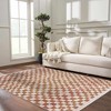 Hauteloom Benjy Irregular Checkboard Rug - 2 of 4