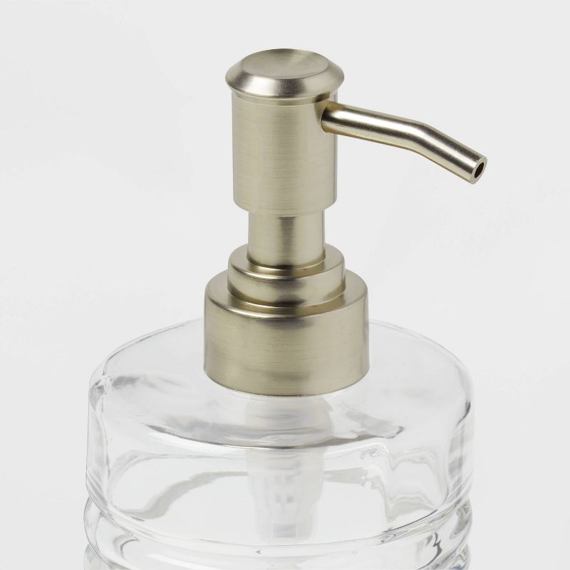 Glass Soap Pump Clear - Threshold&#8482;, 4 of 5