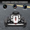 Kids Go Kart, Ride On Drift Kart with Dual 200W Motors, 24V Battery Powered Electric Drift Car, Outdoor 2-Speed Ride On Racing Toy - 3 of 4
