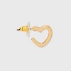 Girls' 20pk Hearts and Bows Earring Set - art class™ Gold/Pink: Stud Earrings, 50% Recycled Zinc, Acrylic, Post Closure - 3 of 3