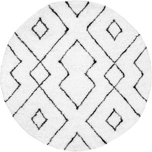 Nuloom Beaulah Modern Trellis Shag Area Rug - 1 of 4