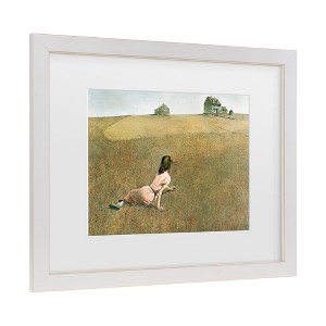 Trademark Fine Art - Andrew Wyeth 'Christinas World' Matted Framed Art - 1 of 3