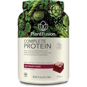 PlantFusion Complete Plant Protein Red Velvet Cake, 31.75 Oz - 1 of 4