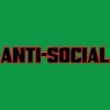 Men's Design By Humans ANTI-SOCIAL BEHAVIOR By Abstractofficial T-Shirt - 2 of 2