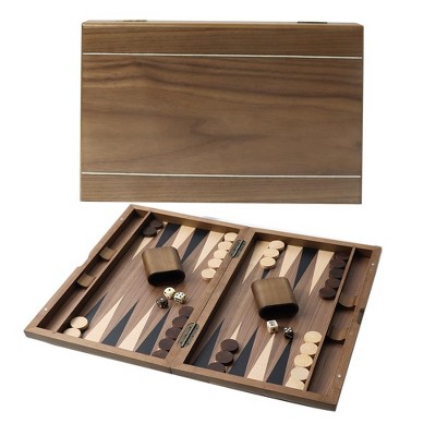 Gse Premium Wooden Inlay Backgammon Board Game Set : Target