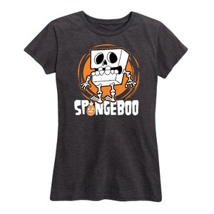 Women's - SpongeBob SquarePants - Spongeboo Short Sleeve Graphic T-Shirt - 1 of 4