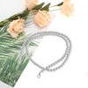Unique Bargains Faux Pearl Handbag Strap Silver Tone 1 Pc - 4 of 4