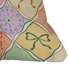 Deny Designs Thespacehouse Bows on Colorful Patchwork Square Indoor Throw Pillow - 3 of 4