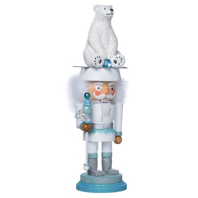 Kurt Adler 17" Polar Bear Nutcracker