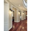 Fontaine 14" Glass Wall Sconce - Dimmable, Damp Rated, 1 Bulb, Elegant Design - 4 of 4