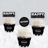 Big Dot of Happiness Happy Retirement - Cupcake Decoration - Retirement Party Cupcake Wrappers and Treat Picks Kit - Set of 24 - 3 of 4