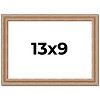 PosterPalooza | Photo Size Deco Brown Picture Frame - UV Acrylic, Foam Board Backing, Hanging Hardware - 2 of 4