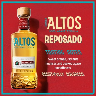 Altos Reposado Tequila - 750ml Bottle