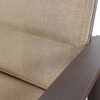 Courtyard Casual Santorini 7 pc 70" Rectangle Motion Dining set  Includes:  One 70" Rectangle Table and Six Padded Swivel Sling Chairs - 3 of 4