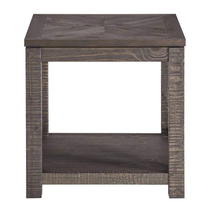 Dexter Square End Table Distressed Gray - Steve Silver Co., 4 of 6