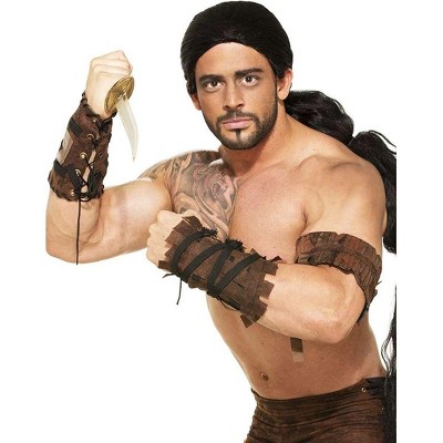 Forum Novelties Warrior Arm Band & Wrist Guard Adult Costume Set