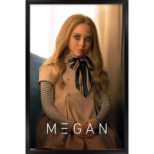 Trends International M3GAN (2023) - One Sheet Framed Wall Poster Prints - 1 of 4