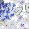 Spring Hydrangea Floral Allover Table Runner - Multicolor - 13x36 - Elrene Home Fashions - 4 of 4