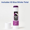 Avery Glue Stic, Disappearing Purple Glue Sticks, Washable, 1.27oz, 12 Total (10222) - 2 of 4