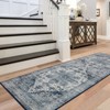 Area Rug, Machine Washable Rug, Stain Resistant Non-Slip Kitchen Rug, Traditional Distressed Accent Rug, Vintage Carpet for Bedroom, Dining Room - 4 of 4