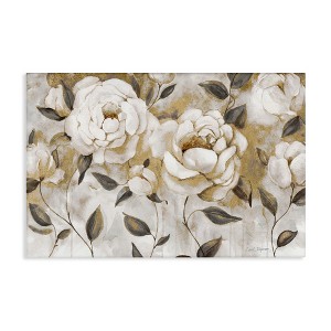 Stupell Industries Warm Neutral Flowers Canvas Art - 1 of 4