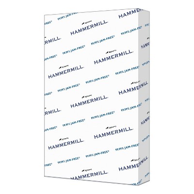 Hammermill Copy Plus Copy Paper 92 Brightness 20lb 8-1/2 x 14 White 500 Sheets/Ream 105015