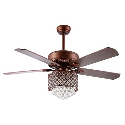 Kelso Ceiling Light Fan - Oil Rubbed Bronze - Safavieh