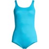 Lands' End Women's Plus Size DD-Cup Chlorine Resistant Scoop Neck Soft Cup Tugless Sporty One Piece Swimsuit - 3 of 4