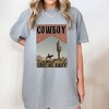 Simply Sage Market Women's Cowboy Take Me Away Desert Short Sleeve Garment Dyed Tee - 2 of 2