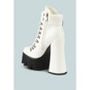 Boogie High Platform Lace Up Boots Women - 4 of 4