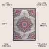 Modern Persian Vintage Moroccan Medallion Runner Rug - JONATHAN Y - image 3 of 4