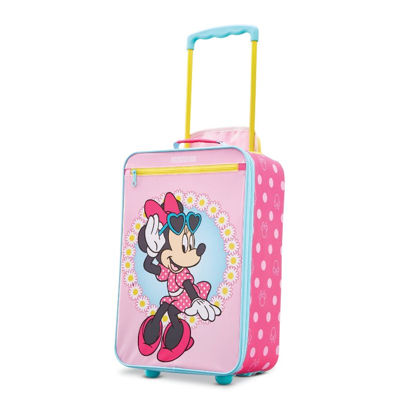 American Tourister Kids&#39; Disney Minnie Mouse Softside Upright Carry On Suitcase, 1 of 8