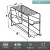 Sorbus 2 Pack Can Dispenser Rack - Holds 12 Standard Size 12oz Cans Each - 3 of 4