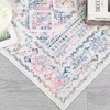 Vintage Washable Rug – Non-Slip, Non-Shedding, Low Pile Floral Carpet for Living Room & Bedroom - 4 of 4