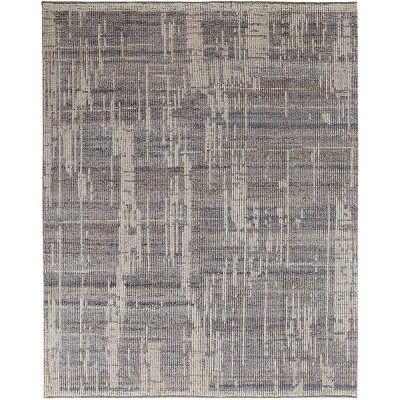 Alford Modern Abstract Gray/Ivory/Taupe Area Rug