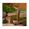 tagltd Wood Mushroom Decor Small - 2 of 2