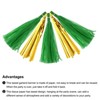Unique Bargains Party Decoration Reusable Strong Rope Tassel Garland Banner 20 Pcs - 4 of 4