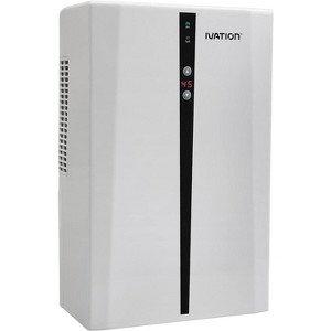 Ivation Mid Thermo-Electric Dehumidifier for Basement or Small Rooms W/Auto Humidistat (100 Sq Ft) - 1 of 4